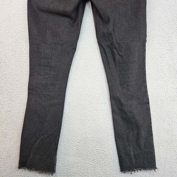 Abercrombie & Fitch Women Black High Rise Skinny Jeans 29x30 Perfect Fit - Picture 10 of 13